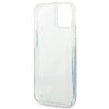 Guess GUHCP14SLFLSN iPhone 14 / 15 / 13 6.1 zielony/green hardcase Flower Liquid Glitter